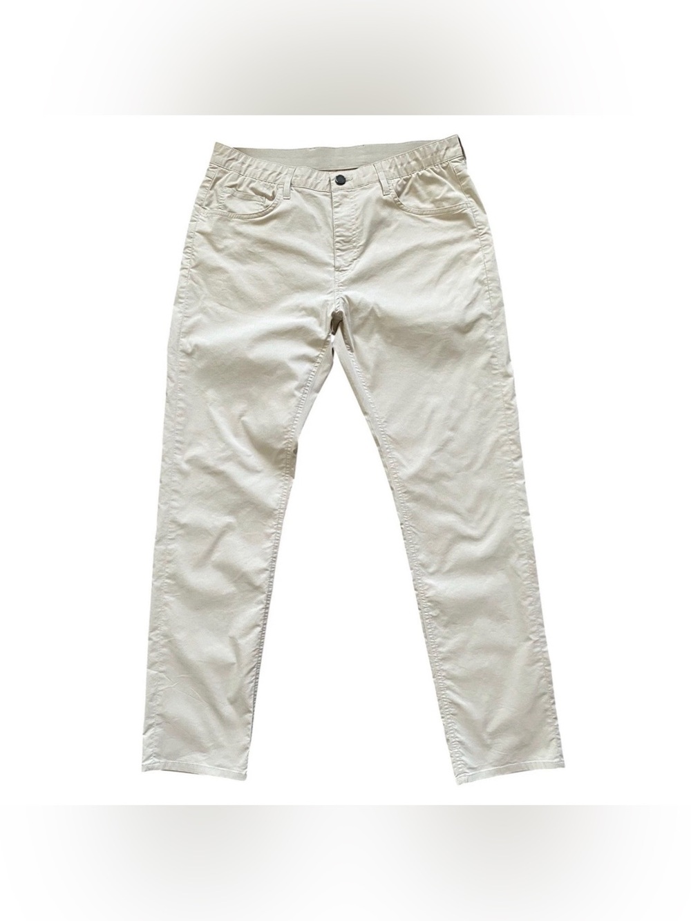 Faherty Movement 5 Pocket Pants Mens 34 Light Sand  Lightweight